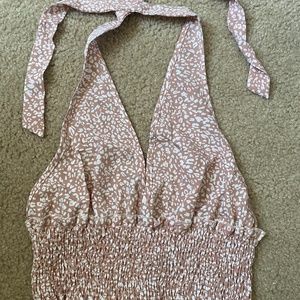 Pink Halter Top shirt
